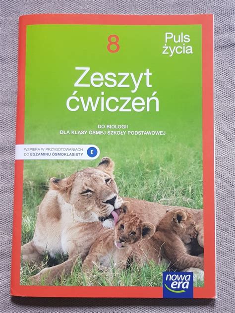 Zeszyt ćwiczeń do biologii Nowa Era 8 klasa Leszno Kup teraz na