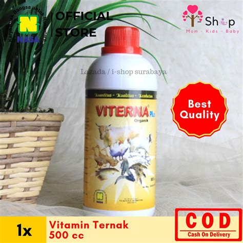 NASA Viterna Nasa Vitamin Ternak Natural Fiterna Kemasan 500 Cc