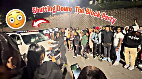 They Tried Shutting The Block Party Down Ramfest Day Youtube