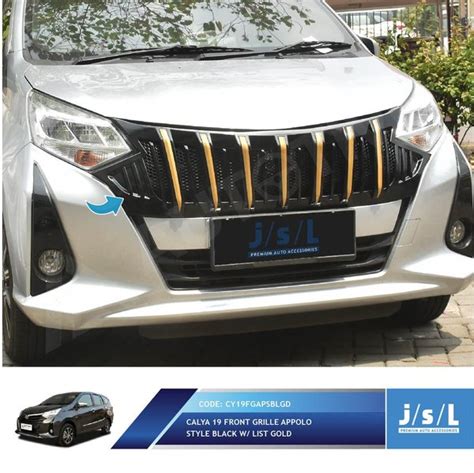 Jual Jsl Apollo Grill Depan Calya Front Grille Apollo Black Gold Di