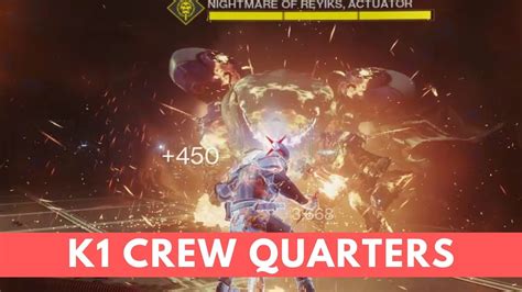 Legend Lost Sector K1 Crew Quarters Exotic Arms Today Titan Gameplay