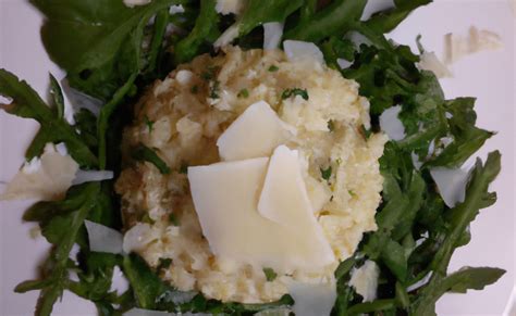 Recette Risotto à l épinard roquette et fromage de brebis 750g