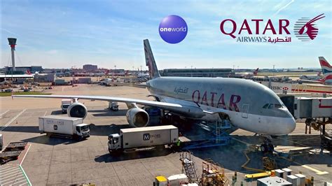 Qatar Airways Economy A London Heathrow To Doha Youtube