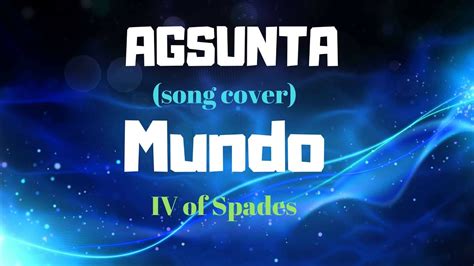 Mundo - |Agsunta Lyrics| Chords - Chordify