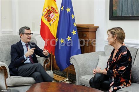 Bolaños Se Reune Con La Presidenta Del Consejo General De La Abogacía Española Europapress