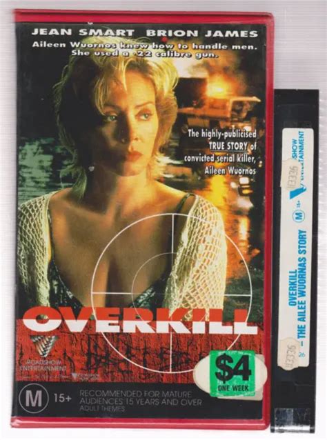 Rare Vhs Video Tape Overkill Ex Rental Clamshell Roadshow Home Smart