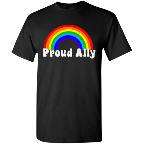 Proud Ally Pride Gay Lgbt T Shirt For Stellanovelty