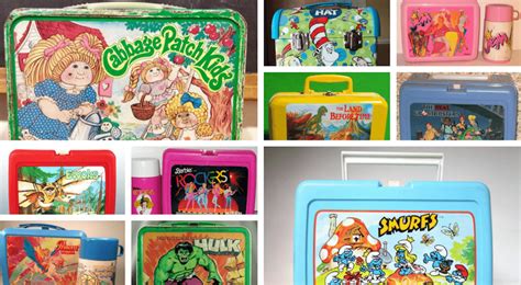 Vintage 80s Lunch Box