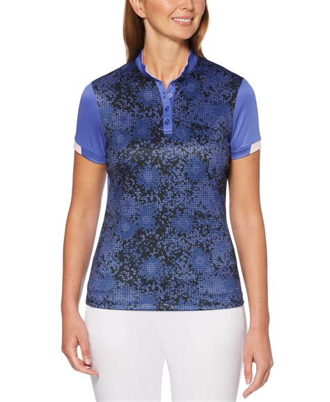 Pga Tour Womens Colorblocked Golf Polo