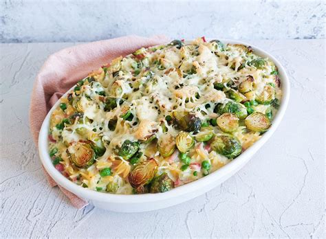 Orzo Ovenschotel Met Spruitjes Koken Bakken Doe Je Zo