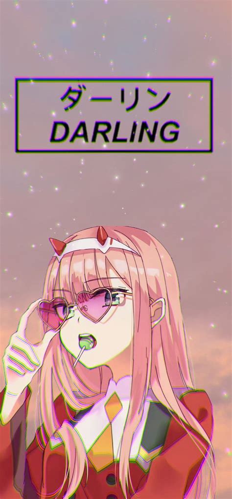 Lock Screen Anime Zero Two Hd Phone Wallpaper Pxfuel