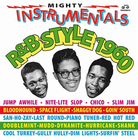 Mighty Instrumentals Randb Style 1960 2cd Rhythm And Blues Records