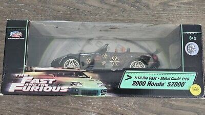 ERTL Joyride The Fast And Furious 1 18 Johnny Tran S 2000 Honda S2000