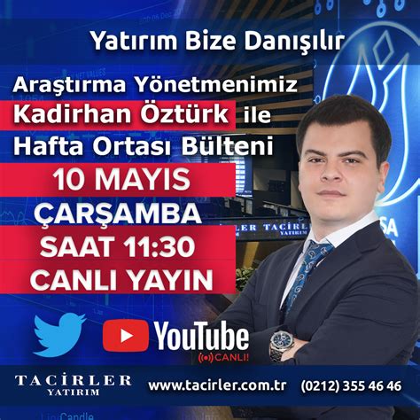 Tac Rler Yatirim On Twitter Ara T Rma Y Netmenimiz Kadirhan Zt Rk