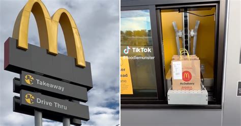 This Mcdonalds Is Testing A New Drive Thru System Where A Robot Will