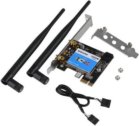 Zopsc Tarjeta De Red PCIE 2 4G 5G Tarjeta De Red Bluetooth De Banda