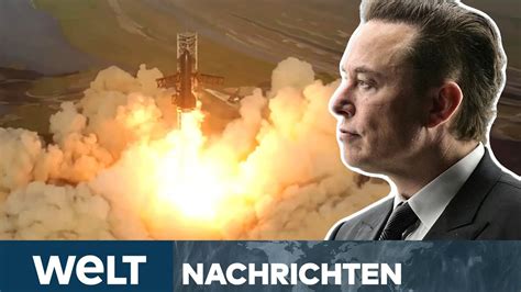 SPACEX TESTFLUG VON MEGA RAKETE SCHEITERT Elon Musk Spricht Trotzdem