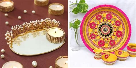 DIY Rakhi Puja Thali Decoration Ideas | Decoration Thali For Rakhi