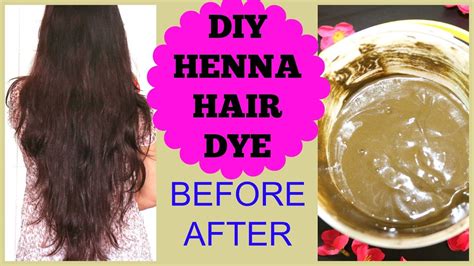 How To Apply Henna On Hair At Home Henna Hair Before After Results