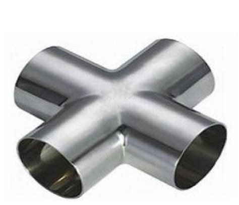 Steel And Obrien 9w 3 7 304 Stainless Steel Butt Weld Short Cross 3 Industrial