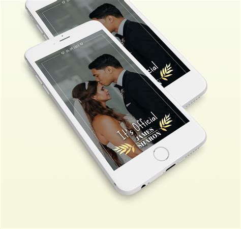 Wedding Snapchat Geofilters Template In Psd Download