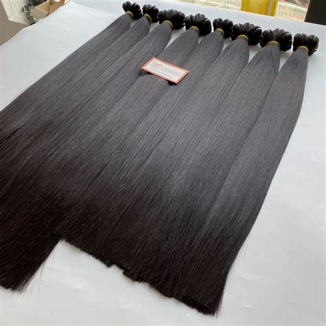 Vietnam Super Double Drawn Bone Straight Weft Hair Extensions Multi Color 100 Cuticle Remy