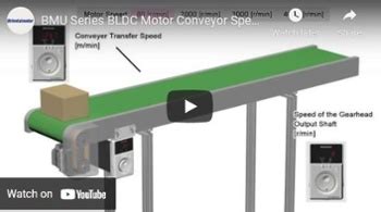 Motor Sizing & Selection Example: Variable Speed Belt Conveyor