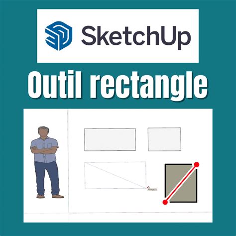 Tutoriel Sketchup Outil Ligne Outil Rectangle Et Dimensions Hot Sex