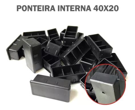 Tampa Pl Sticas Metalon X Preta Ponteira Interna Und