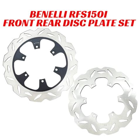 Benelli Rfs I Rfs I Front Rear Disc Plate Set Set Piring Dissc