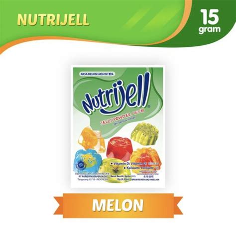 Nutrijel Jelly Powder Rasa Melon Gr X Box Lazada Indonesia