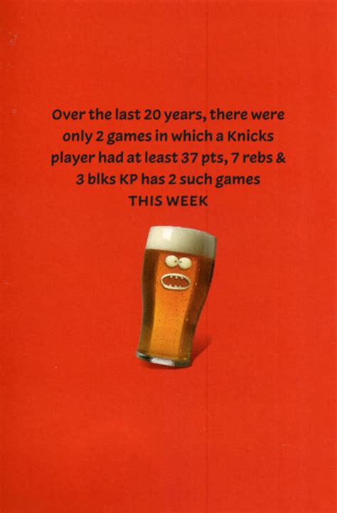 Beer Over The Last 20 Years There Were Only 2 Games In Which A