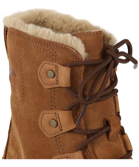 Womens Sorel Explorer II Joan Faux Fur Waterproof Boots