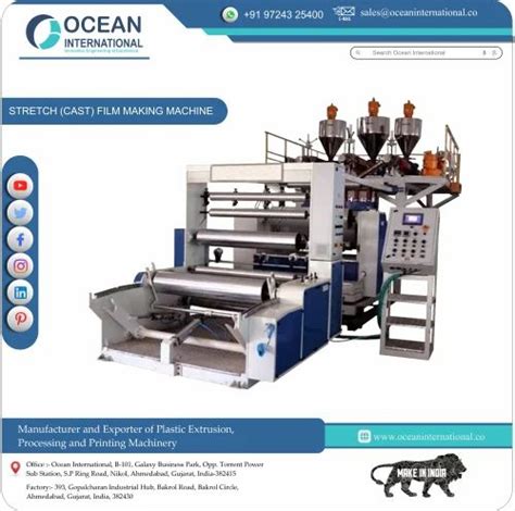 Fully Automatic Cling Film Making Machinery At Rs 4356000 Cling Film