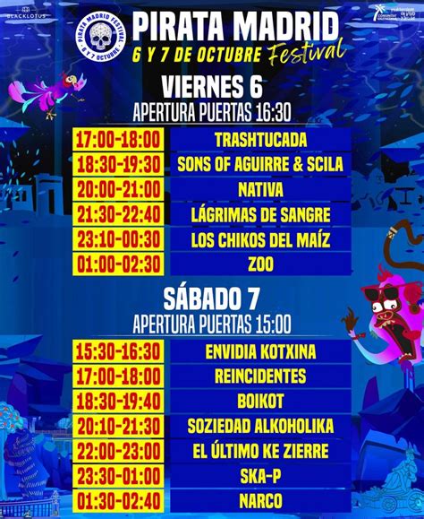 Ya Llega El Pirata Beah Festival A Rivas Madrid