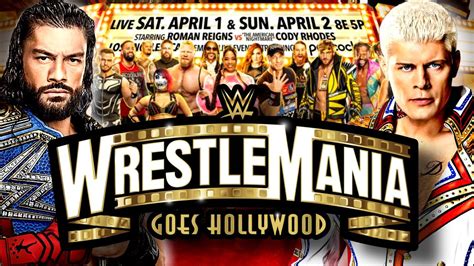 WWE Wrestlemania 39 Live Stream Night 1 Full Show Watch Along