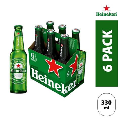 Cerveza Heineken Six Pack Botella Ml Tottus Per