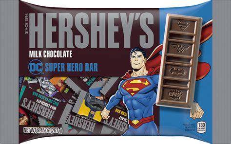 Hershey Dc Comics Release Chocolate Bars Featuring Iconic Superheroes