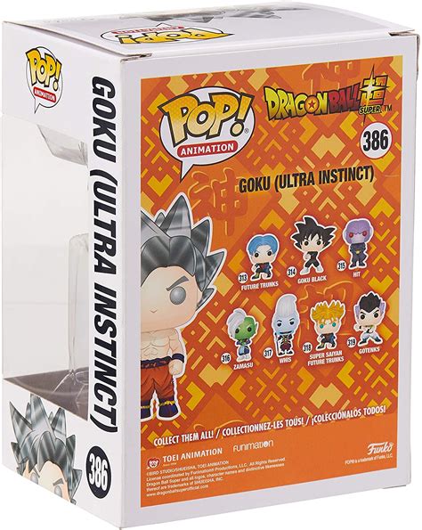 Figurina Pop Animation Dragon Ball Z Goku Ultra Instinct Funko