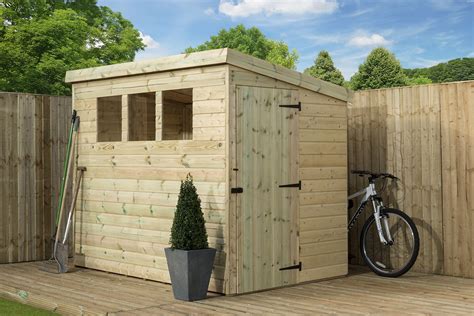 Empire 2500 Pent Garden Shed 8x6 Great Value Buy Now