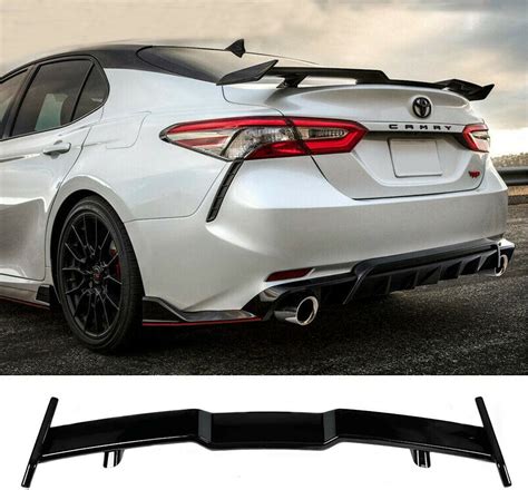 Ala Alerón Maletero Spoiler Para Toyota Camry Gloss Negro Jdm Trd 2018