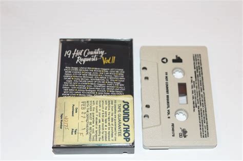 19 Hot Country Requests Vol 2 By Various Artists Cassette Epic Tape W Case 74644017540 EBay