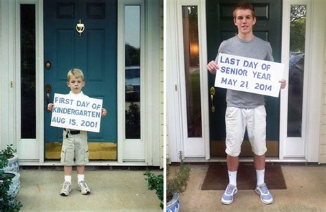 28 Pics Of First Day Of School Vs Last Day Of School | Kindergarten ...