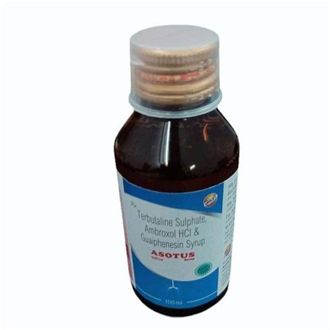 Terbutaline Sulphate Ambroxol Hcl Guaiphenesin Syrup At Rs 95 Bottle