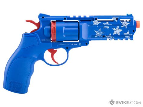 Elite Force H R Gen Co Powered Airsoft Revolver Color Patriot