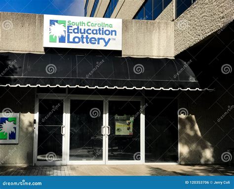 South Carolina Education Lottery on Main Street, Columbia, SC Editorial