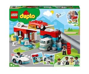 Lego Duplo Parkeringshus Og Bilvask Billig