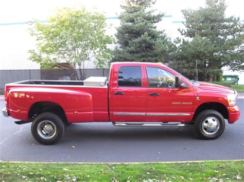 2006 Dodge Ram 3500 4x4 Dually 6 Speed Manual 5 9l Cummins Diesel