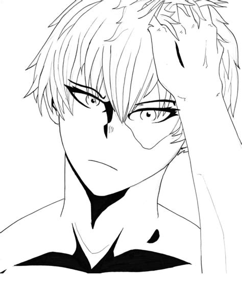 Todoroki Para Colorear Y Pintar Im Genes Para Dibujar Gratis