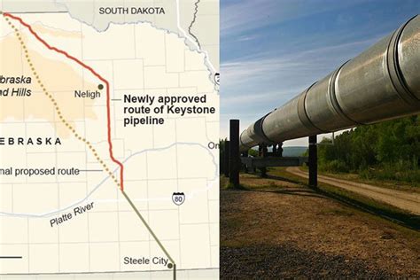 Keystone Xl Pipeline Route Approved The Spud